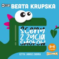 Okładka książki CD MP3 Sceny z życia smoków
