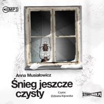 Okładka książki CD MP3 Śnieg jeszcze czysty