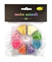 Opakowanie Cekiny 8 kolorów pastelowych 6mm 40g