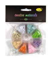 Opakowanie Cekiny 8 kolorów pastelowych 6mm 40g