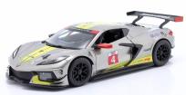 Opakowanie Chevrolet Corvette 2020 silver 1:24 BBURAGO