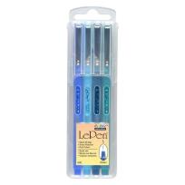 Opakowanie Cienkopisy Le Pen Blue 4 kolory