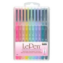 Opakowanie Cienkopisy Le Pen Pastel 10 kolorów
