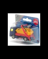 Opakowanie Ciężarówka LKW z podnośnikiem hakowym Siku 12 S1298