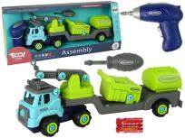 Opakowanie Ciężarówka majsterkowicza wkrętarka, śrubokręt