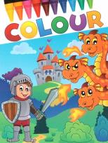 Okładka książki Colour Rycerze i smoki