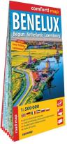 Okładka książki comfort!map Benelux. Belgia, Holandia, Luksemburg