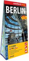 Okładka książki Comfort map Berlin - city street map 1:15 000 lam