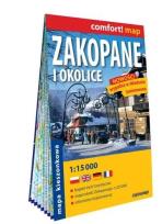 Okładka książki Comfort! map Zakopane i okolice 1:15 000 w.2023