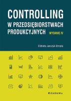 Okładka książki Controlling w przedsiębiorstwach produkcyjnych