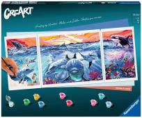 Opakowanie CreArt: Delfiny