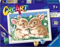 Opakowanie CreArt: Puszyste króliczki