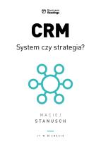 Okładka książki CRM. System czy strategia? Praktyczny przewodnik dla wdrażających