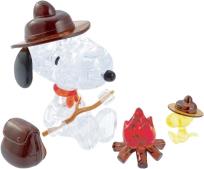 Opakowanie Crystal Puzzle - Snoopy Camping