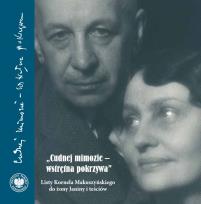 Okładka książki 'Cudnej mimozie - wstrętna pokrzywa'. Listy Kornela Makuszyńskiego do żony Janiny i teściów
