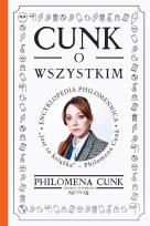 Okładka książki Cunk o wszystkim Encyklopedia Philomennica