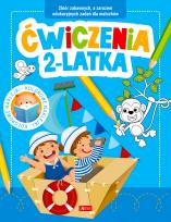 Okładka książki Ćwiczenia 2-latka z naklejkami