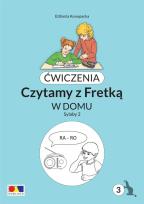 Okładka książki Ćwiczenia. Czytamy z Fretką. Bolo cz.3 Sylaby 2