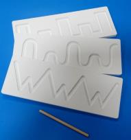 Okładka książki Ćwiczenia grafomotoryki - szlaczki