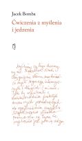 Okładka książki Ćwiczenia z myślenia i jedzenia