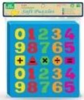 Opakowanie Cyfry piankowe