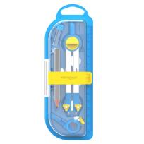 Opakowanie Cyrkiel KEYROAD Circle Master, metalowy, etui z blokadą, zawieszka, mix kolorów