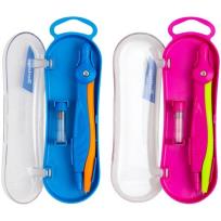 Opakowanie Cyrkiel SuperTwist z grafitami w etui MIX