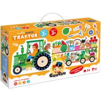 Opakowanie CzuCzu Moto puzzle Traktor 3+