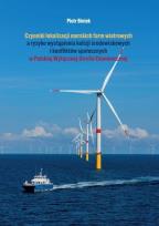 Okładka książki Czynniki lokalizacji morskich farm wiatrowych..