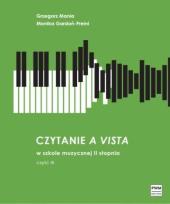 Okładka książki Czytanie a vista w szkole muzycznej II st cz.3