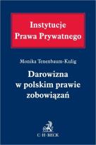 Okładka książki Darowizna w polskim prawie zobowiązań