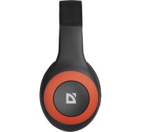 Okładka książki DEFENDER SŁUCHAWKI BEZPRZEWODOWE NAUSZNE FREEMOTION B575 CZARNO-CZERWONE 63575