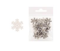 Opakowanie Dekoracja drewniana 24szt Śnieżka