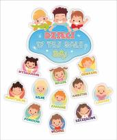 Opakowanie Dekoracja klasowe - Dzieci w tej sali