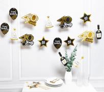 Opakowanie Dekoracja urodzinowa 40
