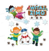 Opakowanie Dekoracja zimowa XL - witaj zimo