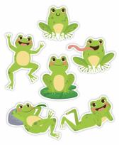 Opakowanie Dekoracje okienne dwustrone-Wiosenne żabki 01 6szt