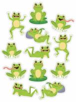 Opakowanie Dekoracje okienne dwustronne - Żabki 01 12szt