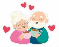 Opakowanie Dekoracje okienne - Dziadkowie 5el