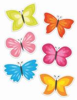 Opakowanie Dekoracje okienne - Motyle 01 6szt