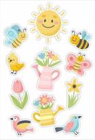 Opakowanie Dekoracje okienne wiosenne 02 dwustronne 11szt