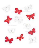 Opakowanie Dekoracje patriotyczne - Motyle 12el