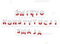 Opakowanie Dekoracje patriotyczne - Święto konstytucji