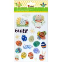 Opakowanie Dekoracje samoprzylepne Wielkanoc 3D 20szt