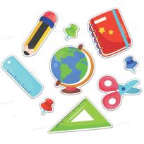 Opakowanie Dekoracje szkolne Przybory