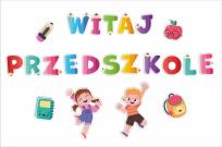 Opakowanie Dekoracje szkolne - Witaj przedszkole (duży napis)
