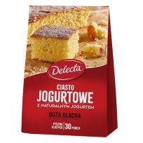 Opakowanie Delecta Ciasto Duża Blacha jogurtowe 640 g
