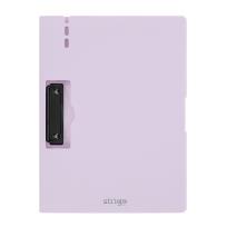 Opakowanie Deska A4 z bocznym klipem liliowa STRIGO