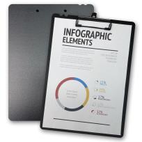 Opakowanie Deska z klipem A4 Morandi czarna PENMATE