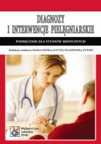 Okładka książki Diagnozy i interwencje pielęgniarskie w.2009  PZWL